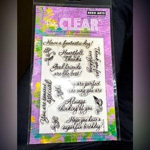Hero Arts PolyCLEAR Good Friends cl578